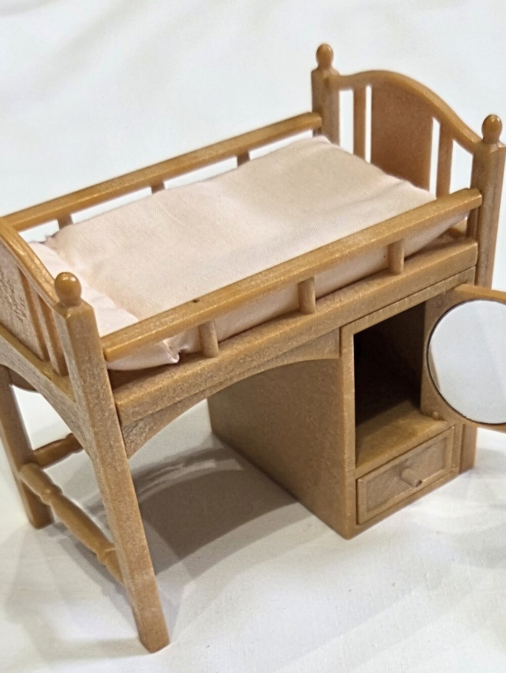 Sylvanian Families Calico Critters Sister's Loft Bed Bunk Mirror Cabinet